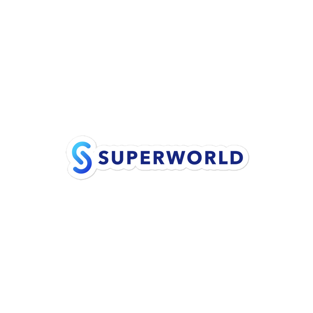 SuperWorld Sticker