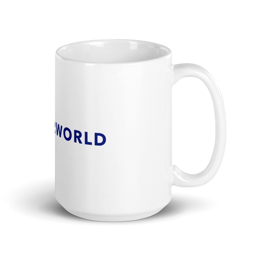 SuperWorld White Gloss Mug